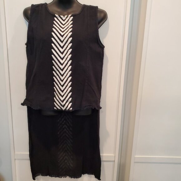 Chintamani Alchemistry Organic Cotton Sleeveless Men Frog Top, Medium - Picture 6 of 12